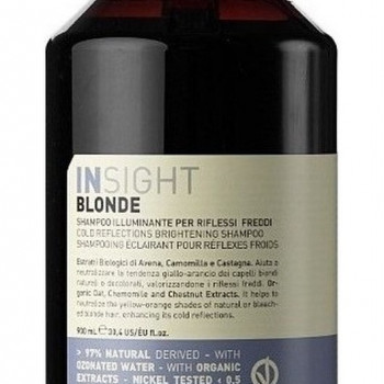Шампунь для підсилення холодних відтінків Insight Blonde Cold Reflections Shampoo 900 мл
