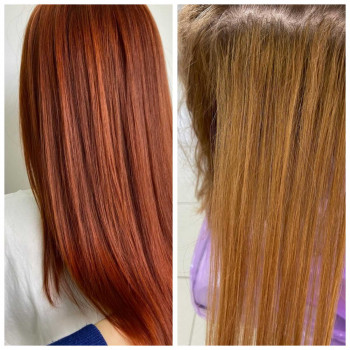 Однотонне фарбування фолосся
                    Парикмахер-колорист Валентина Киев