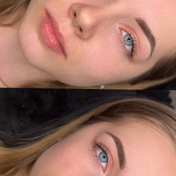 Пудрове напилення брів