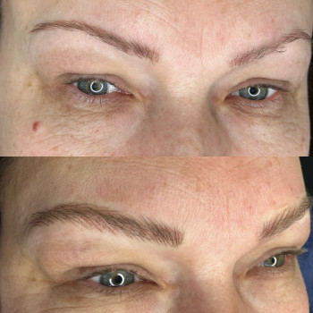 Перманентний макіяж брів волоскова техніка
                    Мастер перманентного макияжа Ольга Днепр