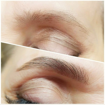 Корекція і фарбування брів