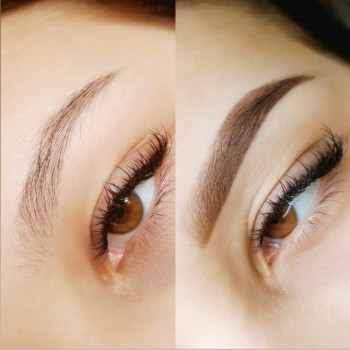 Корекція і фарбування брів