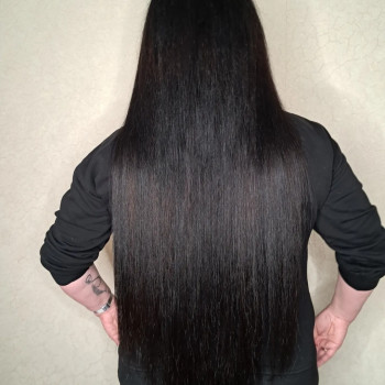 Італійське гаряче нарощування натурального волосся