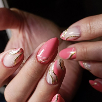 укріплення гелем з дізайном клієнта