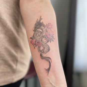 Тату Тату на руці, #татудракон #харківтату #татухарків #st_tattoo_kh, фото -  