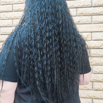 Де коси+ кучері
      