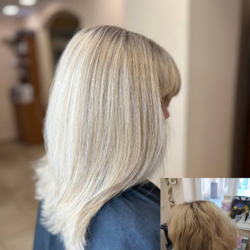 Вуальное мелирование