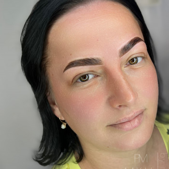 🟪Пігменти не змінюють відтінку з часом; 
🟪Брови через рік/два залишаються рівномірно пофарбованими,...