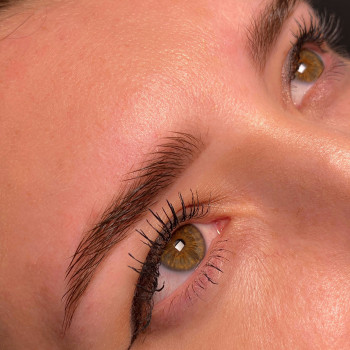 Заживший перманент брів