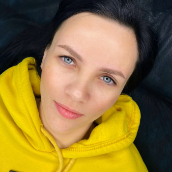 Заживший перманент бровей после первой процедуры