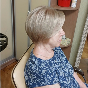 Короткая стрижка окрашивание волос