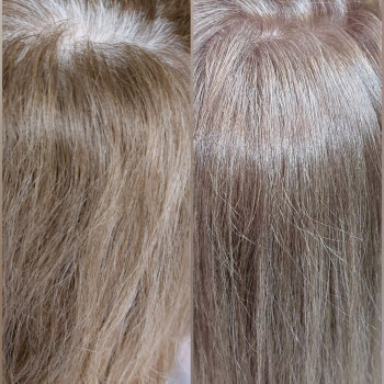 Окрашивание волос, окрашивание седины