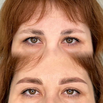 Перманент брів у пудровій техніці
                    Майстер перманентного макіяжу Ирина Кропивницький