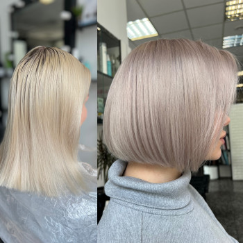 Окрашивание волос
                    Парикмахер Ксюша Днепр