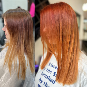 Окрашивание волос
                    Парикмахер Ксюша Днепр