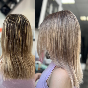 Окрашивание волос
                    Парикмахер Ксюша Днепр