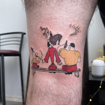 Тату  #татумультик #татукозаки #харківтату #татухарків #st_tattoo_kh, фото -  