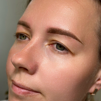 Пудрові брови! #перманентниймакіяждніпро #стійкиймакіяж #татуаждніпро #пудровіброви, фото - Мастер перманентного макияжа Ольга Леус