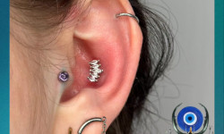 прокол трагус Майстер з пірсингу Нік Біла Церква