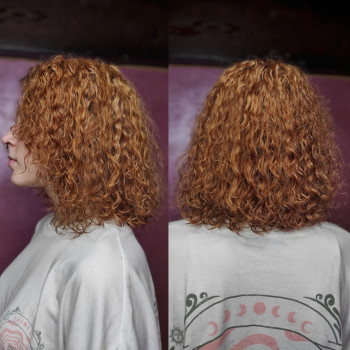 Химическая завивка
                    Парикмахер Елена Харьков