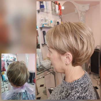 Мелірування волосся
                    Женский парикмахер  Запорожье