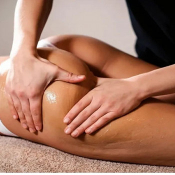 Снятие спазма в грушевидной мышце.