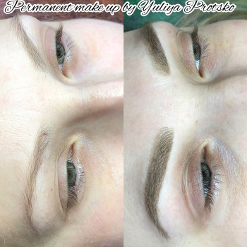 Пудрове напилення брів
                    Мастер перманентного макияжа Юлия Коростень