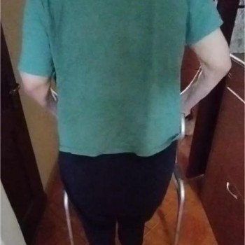 3.4. А ось вже ходимо самостійно - реабілітолог страхує сзаду, але людина цього не бачить. Так звика...