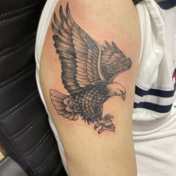 Тату  #татукиев, фото - Тату салон Alpha Tattoo Studio