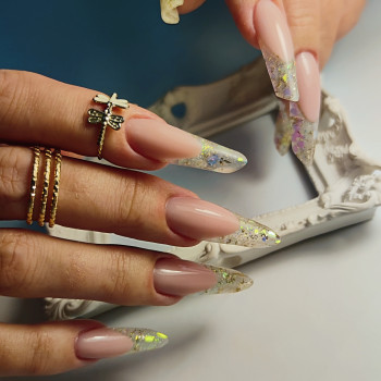 Сучасний мігдаль. Нижні форми. Кришталевий Фрейч