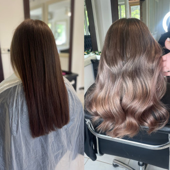 Окрашивание волос
                    Перукар Оля Кривий Ріг