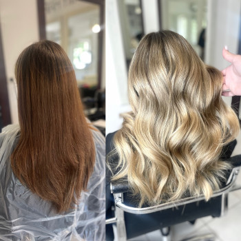 Окрашивание волос
                    Перукар Оля Кривий Ріг