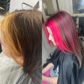 Окрашивание волос
                    Перукар Оля Кривий Ріг