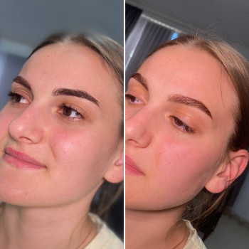 корекція + механічне проріджування + пофарбування