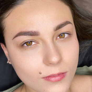 Перманентний макіяж брів .Одразу після процедури