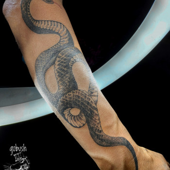 Фото из портфолио мастера Дария Сухомяс (тату мастер, Запорожье)