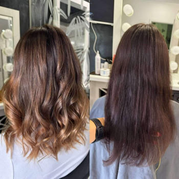 Фарбування з освітленням, шатуш
                    Салон красоты Fargo Киев