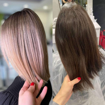 Фарбування з освітленням, шатуш
                    Салон красоты Fargo Киев