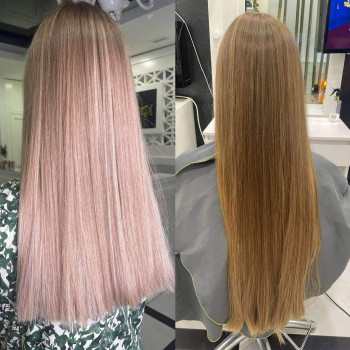 Фарбування з освітленням, шатуш
                    Салон красоты Fargo Киев