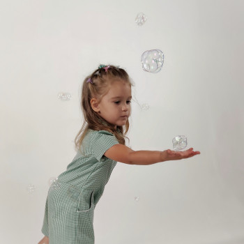 Фотозйомка з мильними бульбашками 
 
 