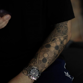 Татуювання у стилі Орнаментал від топ - майстра Георгія.