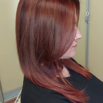 Окрашивание волос, димаут, окрашивание седых волос, сложное окрашивание волос, окрашивание в техника...