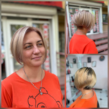 Блонд, тотал блонд, освітлення волосся.
                    Жіночий перукар  Запоріжжя