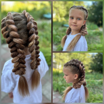 Зачіски, плетіння кос
                    Салон краси Kalina Studio Запоріжжя