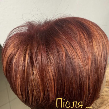 Фарбування волосся,стрижка
                    Парикмахер-визажист Ольга Кропивницкий