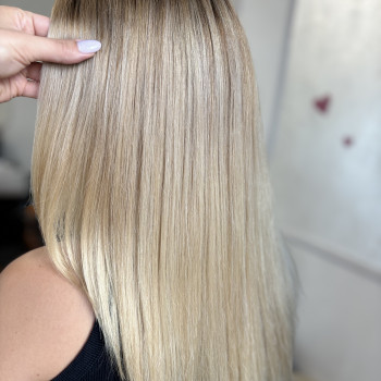 блонд, дрібне мелірування, колористосокорки