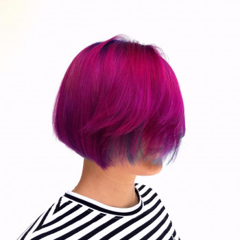 Яскраві кольори створені тонуючими масками від idhair