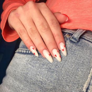 Нарощення на гелеві тіпси