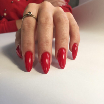 Нарощення на гелеві тіпси