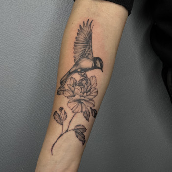 Пташечка тату